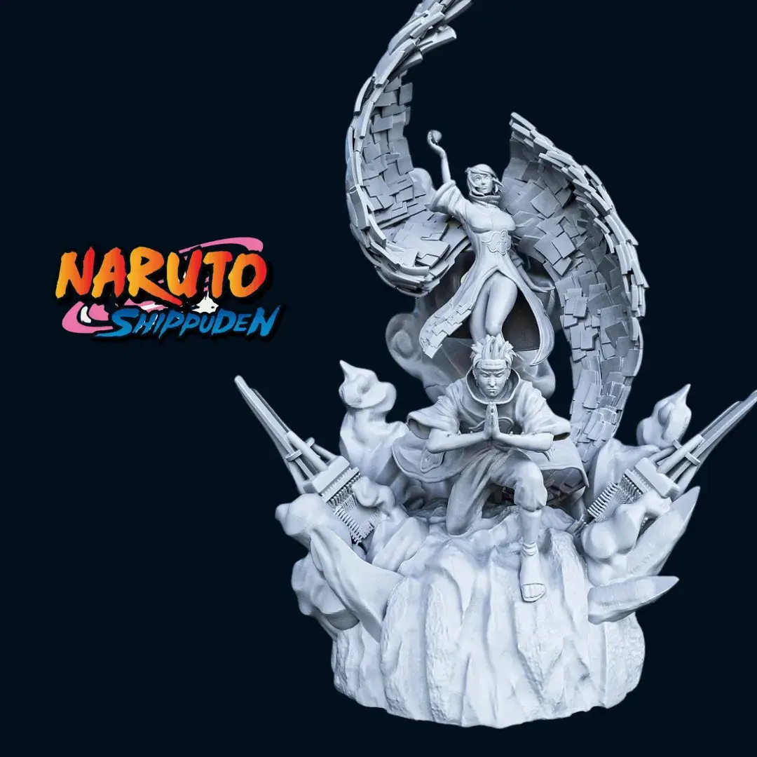 14 copy Pain & Konan Diorama – Naruto - Image 1