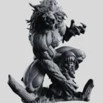 Little Red Riding & Her Giant Wolf Protector - Image 2