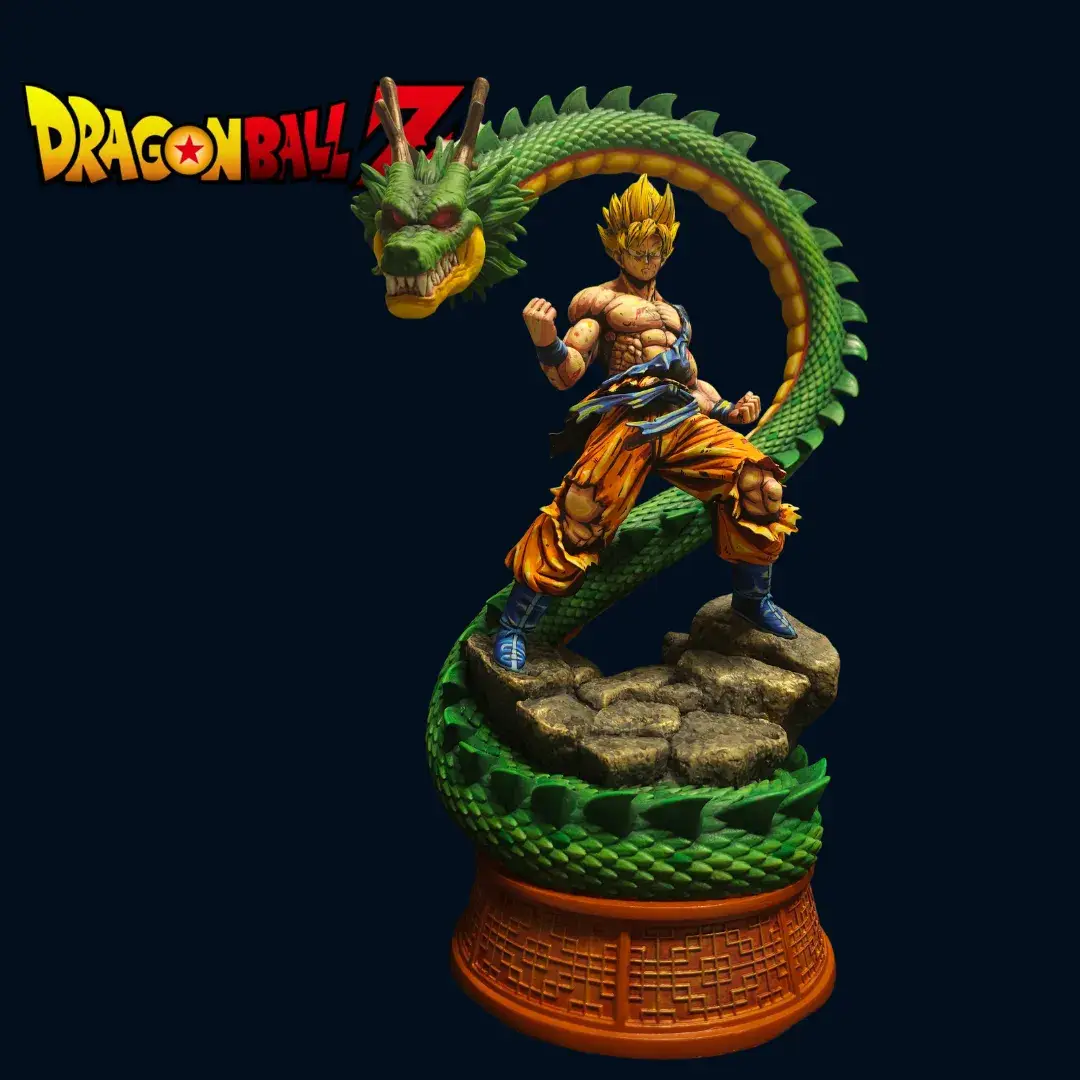 22 copy Goku & Shenron – Dragon Ball Z - Image 1