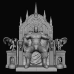 Batman on Throne - Image 2