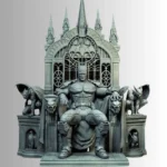 Batman on Throne