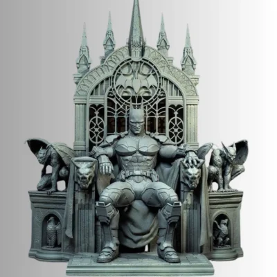 Batman on Throne