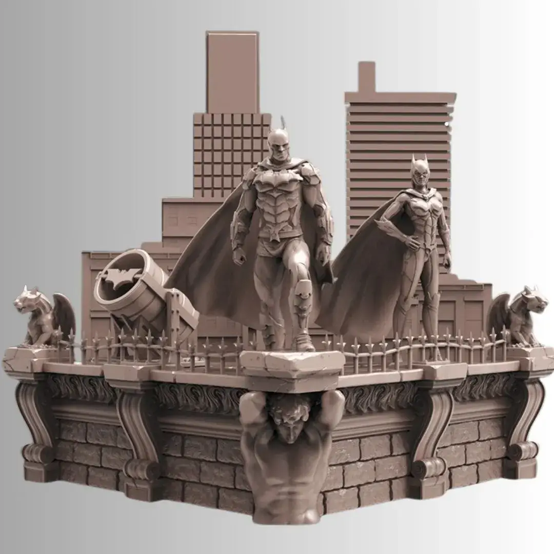 7 copy Batman Gotham’s skyline Diorama - Image 1