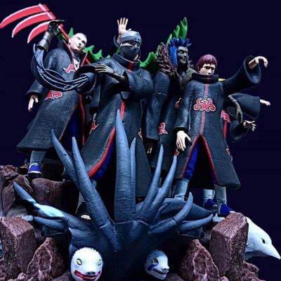 Akatsuki Diorama-Naruto