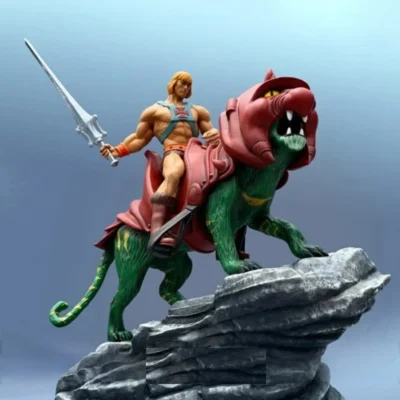 He-Man & Battle Cat Diorama