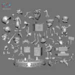 Looney Tunes Assembly Diorama - Image 5