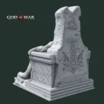 Kratos on Throne– God of War - Blades of Chaos - Image 5