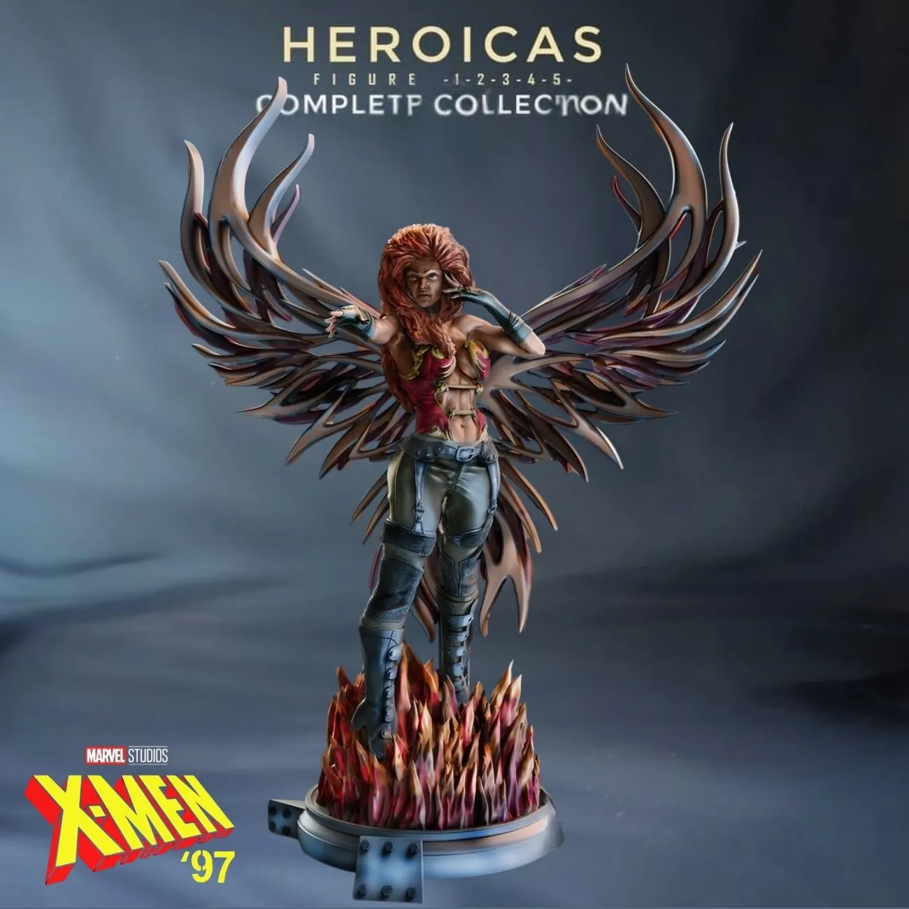 Phoenix - X-Men - Marvel- Mega Pack-col Phoenix - Jean Grey - Heroicas – X-Men 97 DC Comics - Image 1