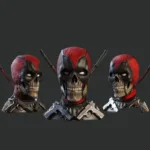 Deadpool Skull Bust Trio - Marvel