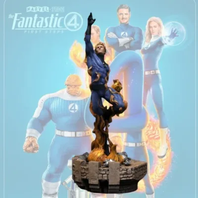 The Human Torch Fantastic 4 - Marvel Superheroes