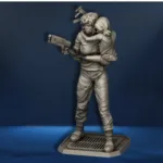 Ellen Ripley & Newt - Aliens Movie 1986 Pose 2 - Image 3