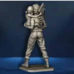 Ellen Ripley & Newt - Aliens Movie 1986 Pose 2 - Image 4