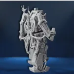 Marine in Power Loader vs Xenomorph Battle Base Diorama - Aliens - Image 6