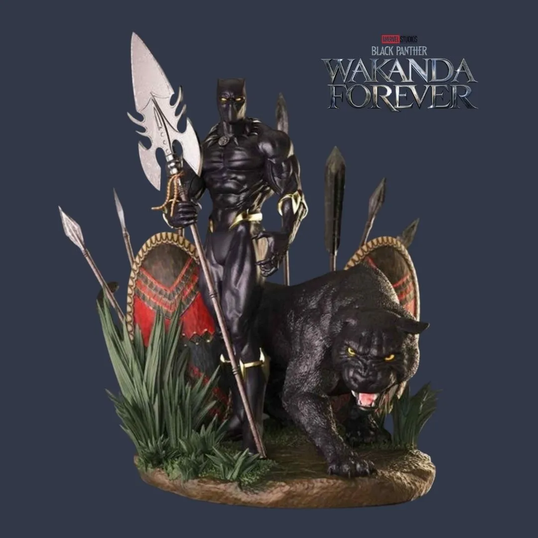 Black Panther - The Wakanda River - Marvel - Mega Pack64 Black Panther T’Challa Pose 1 - The Wakanda River - Image 1