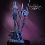 Princess Shuri in Black Panther Suit- Wakanda River Pose 1 - Image 4