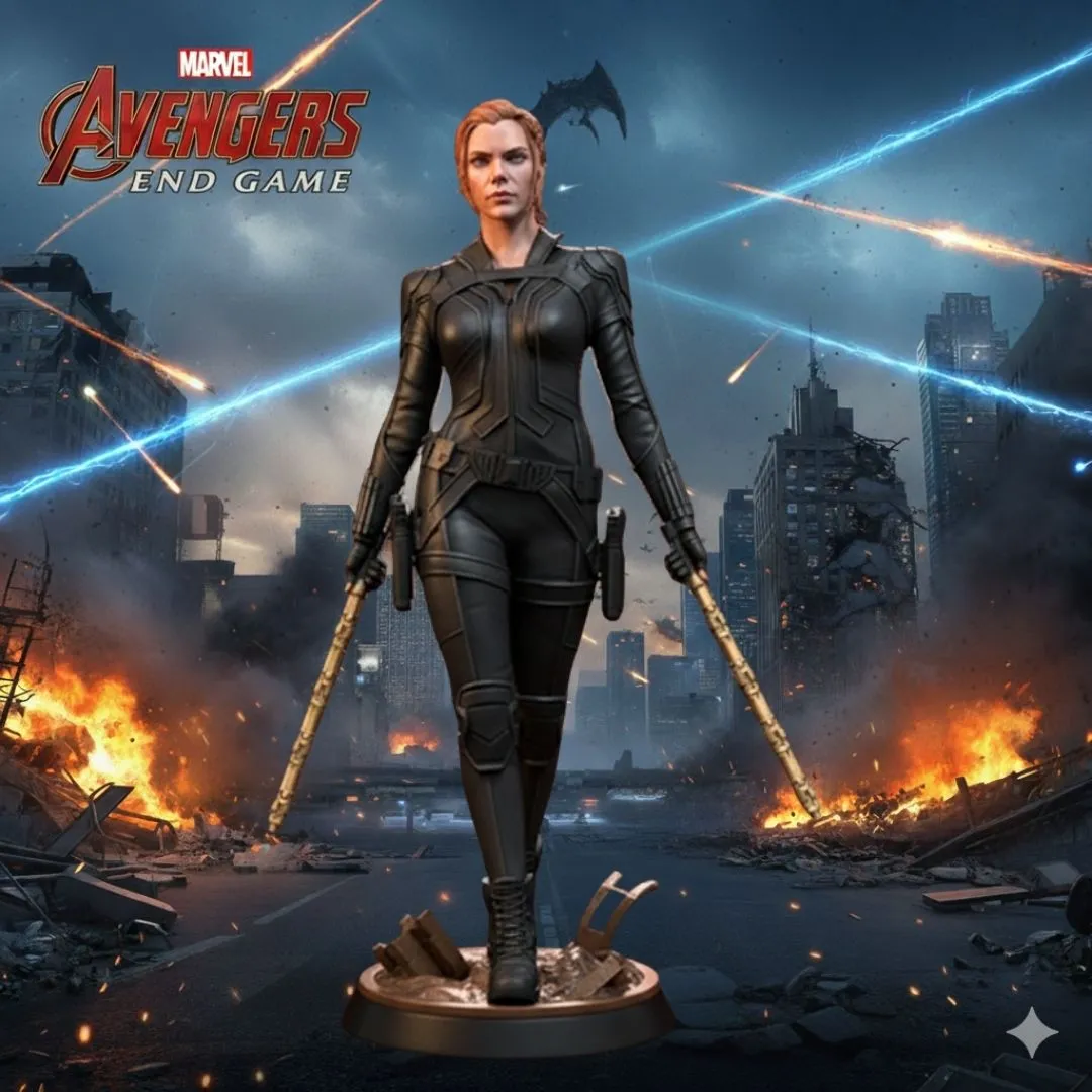 Black Widow 2021- Avengers - Marvel-Mega Pack41 Black Widow - The Infinity War: Endgame - Avengers - Image 1