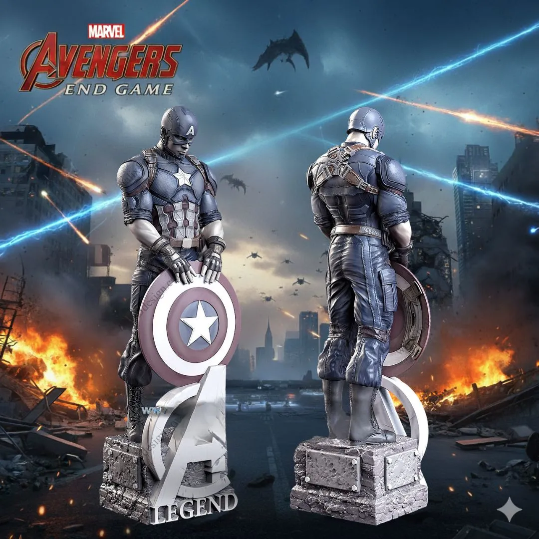 Captain America, Legend version-Avengers_Marvel-Mega Pack20 Captain America, Legend Version - Avengers - Image 1