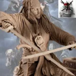 Captain Jack Sparrow, Captain Hector Barbossa – Pirates of the Caribbean - Image 4