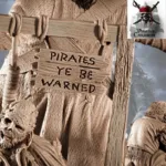 Captain Jack Sparrow, Captain Hector Barbossa – Pirates of the Caribbean - Image 8