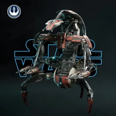 Droideka (Destroyer Droid) - Star Wars