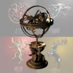 Globe of Games of Thrones