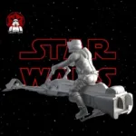 Imperial Scout Trooper on Speeder Bike - Star Wars - Image 3