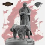 Jon Snow & Ghost – House Stark - Games of Thrones - Image 3