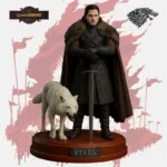 Jon Snow & Ghost – House Stark - Games of Thrones