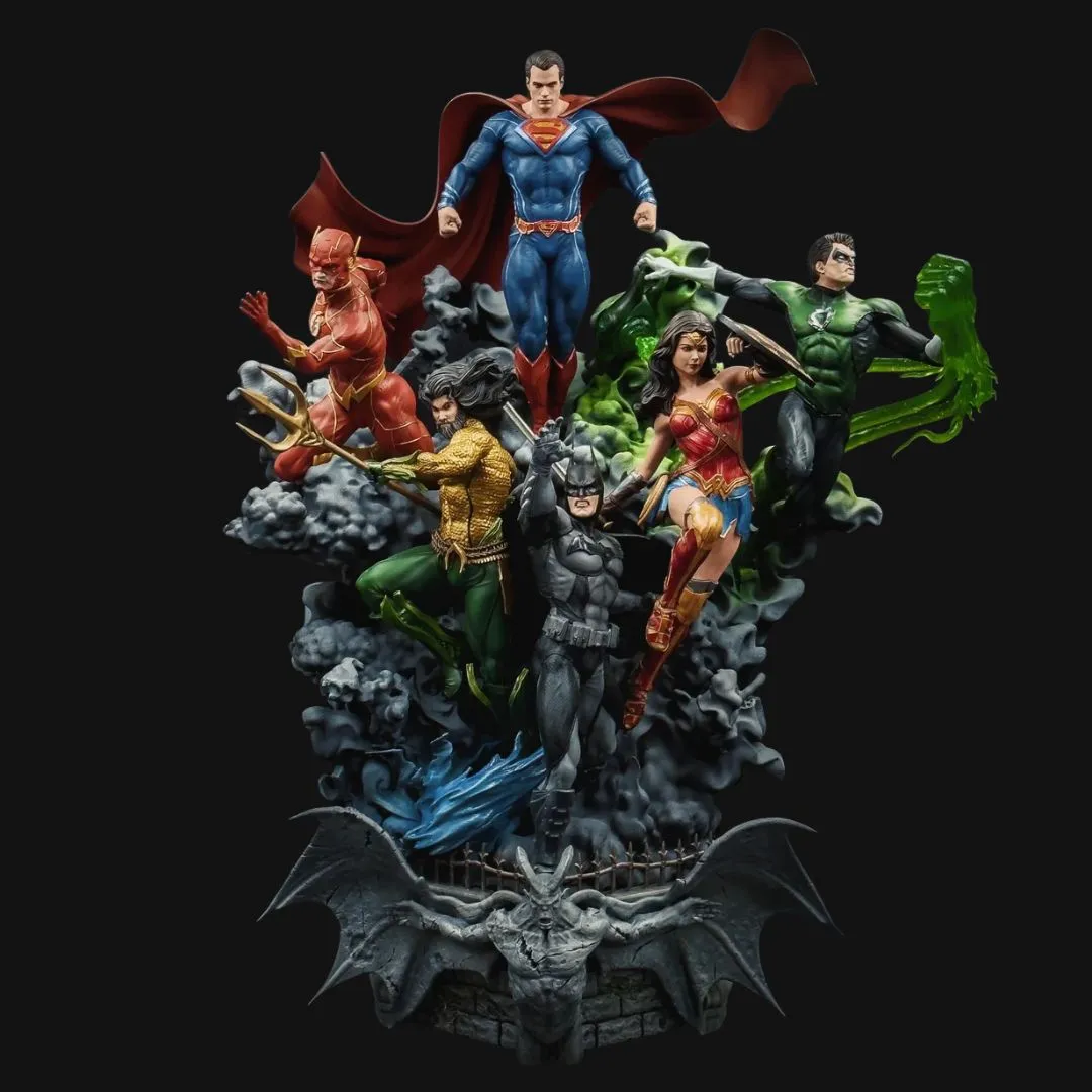 Justice League Base Diorama-Marvel-Mega Pack1 Justice League Base Diorama - DC Comics - Image 1