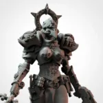 Justine – Zealous Warrior of Faith - 40K Warhammer - Image 3