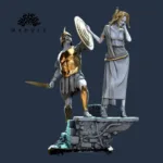Medusa – Cursed Priestess of Athena Base Diorama - Image 2
