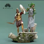 Medusa – Cursed Priestess of Athena Base Diorama