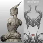 Maleficent (Angelina Jolie) Bust - Image 4