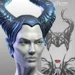Maleficent (Angelina Jolie) Bust - Image 5