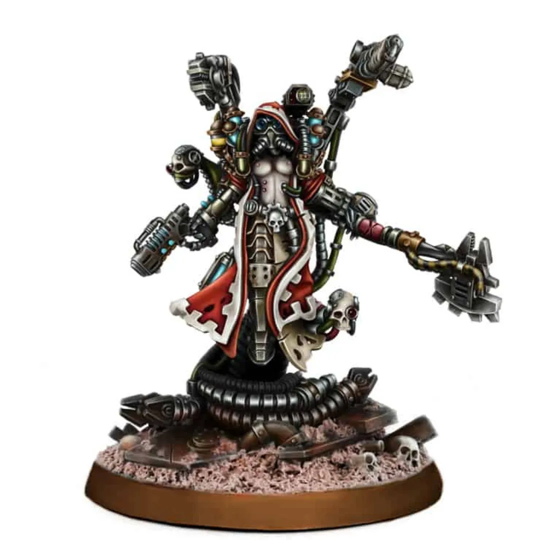 Mechanicus Priest Domina - Warhammer-1 Adeptus Mechanicus Tech-Priest Dominus - 40K Warhammer - Image 1