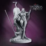 Princess Shuri in Black Panther Suit- Wakanda River Pose 2 - Image 2