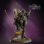 Princess Shuri in Black Panther Suit- Wakanda River Pose 2