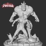 Rhino vs Spider-Man Base Diorama - Image 3
