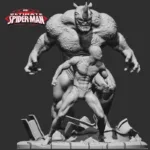 Rhino vs Spider-Man Base Diorama - Image 2