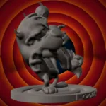 Taz Mania Looney Tunes Base Diorama - Image 3