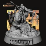 Din Djarin on Blurrg V1 - The Mandalorian – Star Wars - Image 2