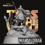 Din Djarin on Blurrg V1 - The Mandalorian – Star Wars - Image 3