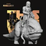 Din Djarin on Blurrg V2 - The Mandalorian – Star Wars - Image 2