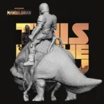 Din Djarin on Blurrg V2 - The Mandalorian – Star Wars - Image 4