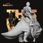 Din Djarin on Blurrg V2 - The Mandalorian – Star Wars - Image 3