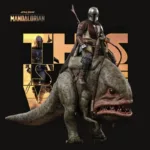 Din Djarin on Blurrg V2 - The Mandalorian – Star Wars