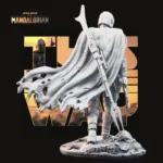 Din Djarin with Grogu (Pouch Version) V4 - The Mandalorian – Star Wars - Image 5