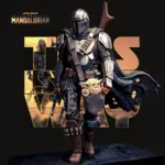 Din Djarin with Grogu (Pouch Version) V4 - The Mandalorian – Star Wars