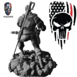 The Punisher (Frank Castle – Marvel Comics) Pose 1 - Image 4