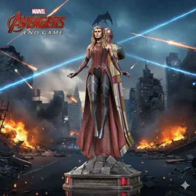 Wanda Vision Base Diorama - The Infinity War: Endgame - Avengers